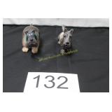Pair of Decorative Scottie Figures