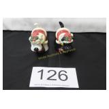 Holiday Scottie & Westie S & P Shakers