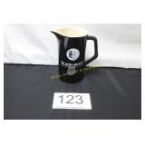 Black & White Advertising Pitcher