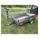 5x8 Utility Trailer with Homemade Title