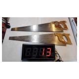 1) Bluegrass & 1) Craftsman Hand Saws