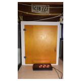 1) Upper Cabinet 28" W X 33" T X 13" D