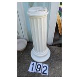 Concrete Plant Stand 29" T