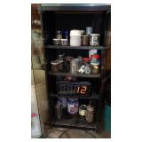 Small Cabinet  W/Contents