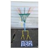 Peacock Yard Ornament 28" T