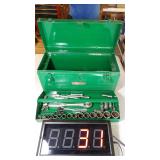 Craftsman Toolbox & Sockets,Ratches, Etc