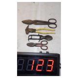 Fencing Pliers, Tin Snips,