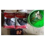 2) Bags Of Ice Melt, Quick Crete
