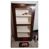 Glass Door Wooden Cabinet