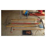 Hoe,Scraper, Garden Rake, Cultivator,