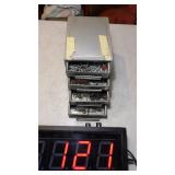 Small 4 Drawer Metal Box & Contents
