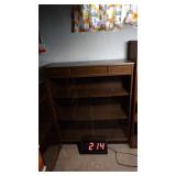 Glass Front Wooden Cabinet