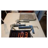 Caulk Gun & Pan