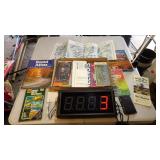 Various Maps & British Tour Guide
