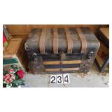 Vintage Steamer Trunk 32"W X 18"D X 22"T