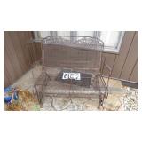 40" Wide Metal Glider