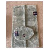 Bathroom Rug & Seat Cover (New)