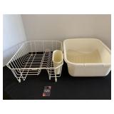 Dish Drainer/ Dish Pan (New)