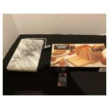 Bread Board (New) & Marbel Cheese Cutter