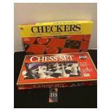 Checkers & Chess