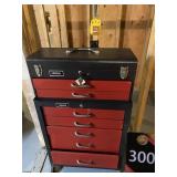 Homak Toolchest on Wheels (Empty) with lock