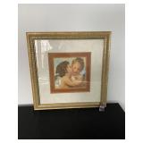 Cherub Picture 22" Square