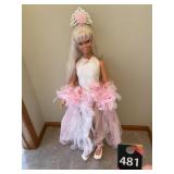Fullsize Barbie 42" with Crown