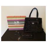 Coach Purse, Bag & Key Chain