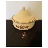 Phaltzgraff Large Casserole with Lid
