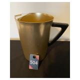Vintage Bascal Aluminum Mid Century Pitcher