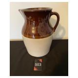 Large Roseville Crock Pitcher