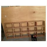 Door & Window Treatments (6) 631/2"L x 251/2"H