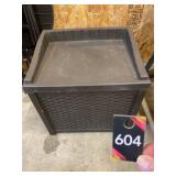 Storage Unit (Suncast) 23"L x 17"W x 23"H