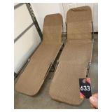 (2) Lounge Chairs