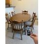 Table, (6) Chairs & Pads