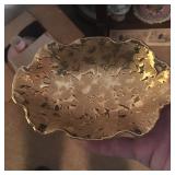 gold dish