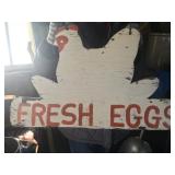 fresh egg sign