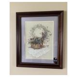 Framed Pat Richter Print 20"x24"