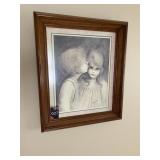 Framed Margaret Kane Picture