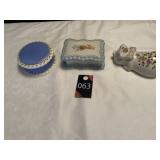 Trinket Boxes ( Gator Mold Co. Inc) & Air Freshner