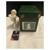 Snow Babies Dept 56 2001 Scooter Baby