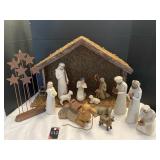 Willowtree Nativity Scene