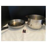 Revereware Skillet & 6 Qt Pan