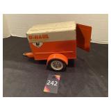 U-Haul Enclosed Metal Trailer