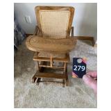 Vintage Rocker/High Chair