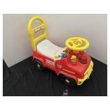 Ride On Fire Truck Toy