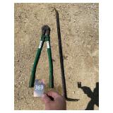 Greenlee Bolt Cutters & Pry Bar