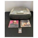 Sony CD Player & CDs