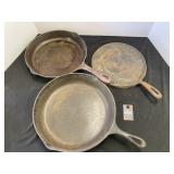 Cast Iron Skillets & Griddle #^