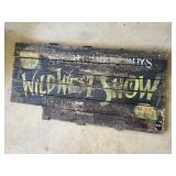 Wild West Sign